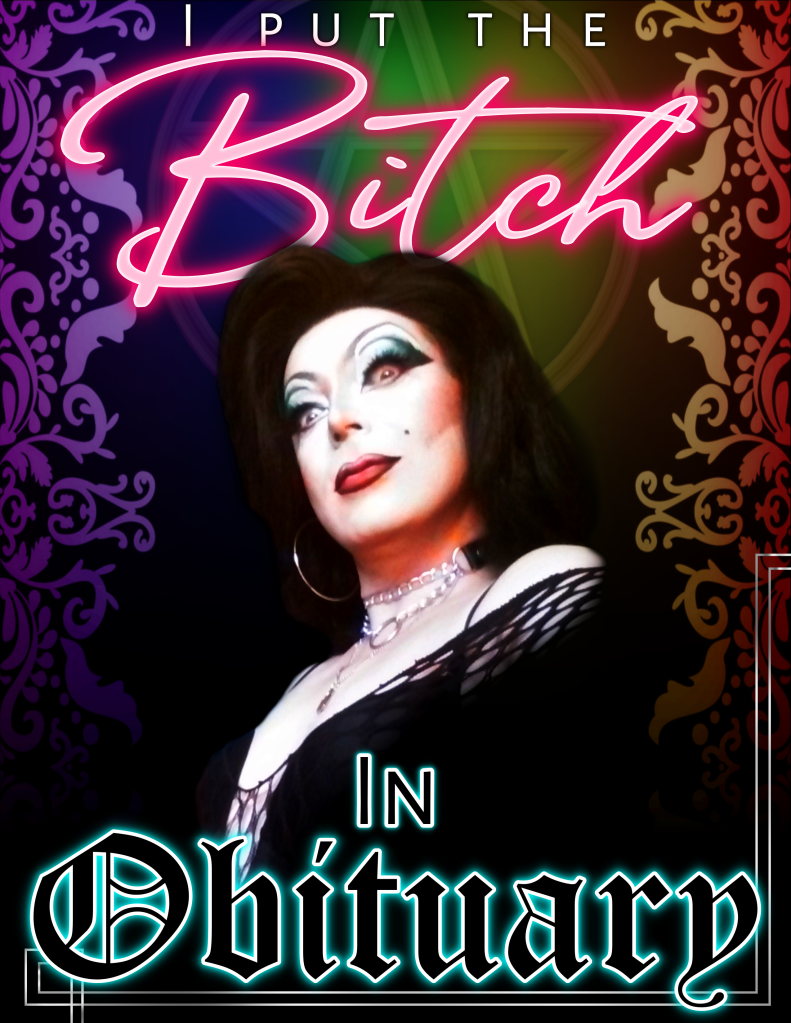 Possible future comedy special title and poster - based on anonymous critiques left online